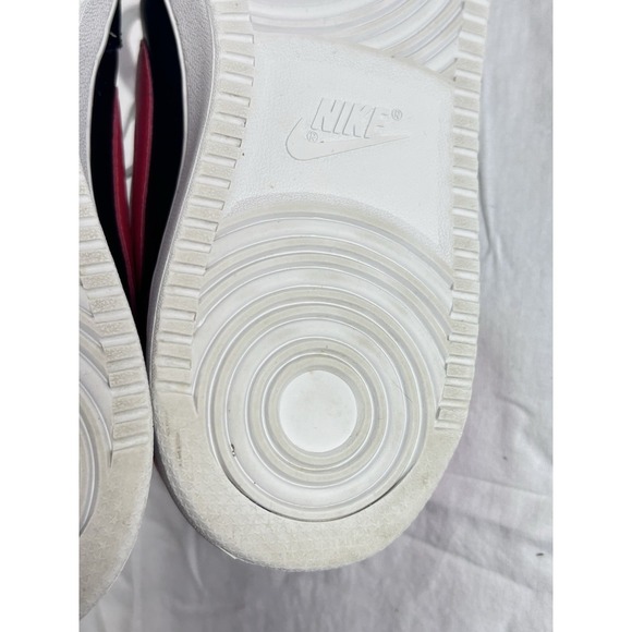 Size 10 - Nike Ebernon Low Black Habanero Red Aq1775-004 W/box - Picture 7 of 14